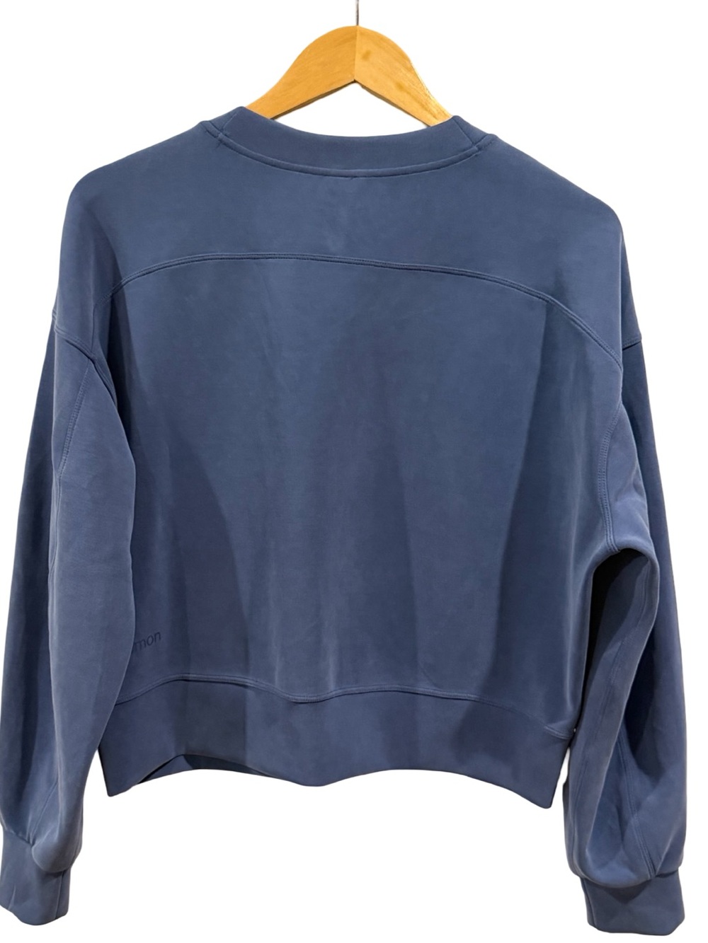 Womens Lululemon Perfectly Oversize Cropped Crew soft streme size 6 - Picture 2 of 8